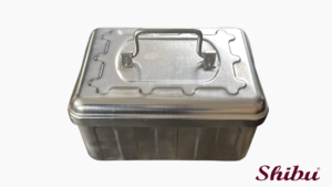 Aluminium Midwifery Boxes (Clinical Hollowware)